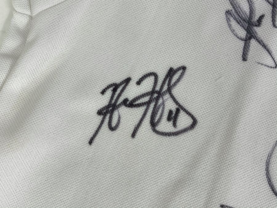 Khalil Greene San Diego Padres Baseball Jersey: Signed Autographs From Jake Peavy, Ryan Klesko, Dave Roberts, Chris Young, Brian Sweeney, Adrian Gonzales, Bud Black And More - See Details [Photo 11]