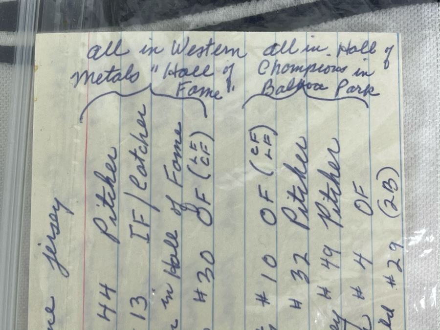 Khalil Greene San Diego Padres Baseball Jersey: Signed Autographs From Jake Peavy, Ryan Klesko, Dave Roberts, Chris Young, Brian Sweeney, Adrian Gonzales, Bud Black And More - See Details [Photo 24]