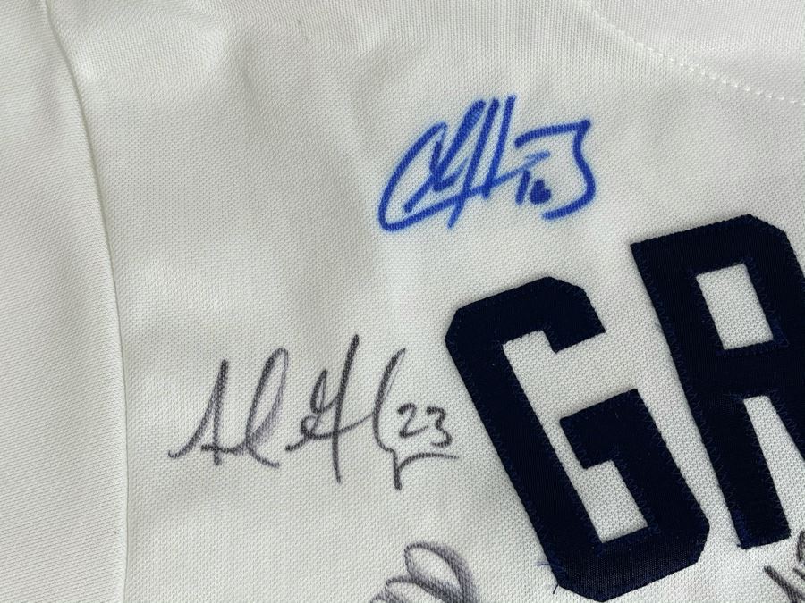 Khalil Greene San Diego Padres Baseball Jersey: Signed Autographs From Jake Peavy, Ryan Klesko, Dave Roberts, Chris Young, Brian Sweeney, Adrian Gonzales, Bud Black And More - See Details [Photo 16]