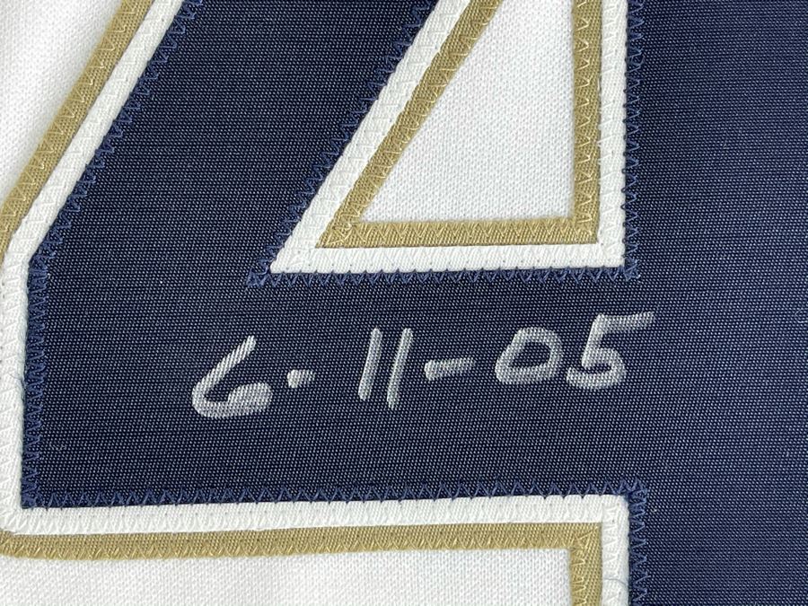 Jake Peavy Signed San Diego Padres Jersey #44 [Photo 4]