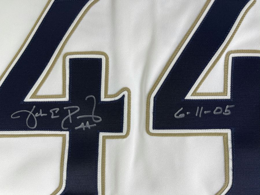 Jake Peavy Signed San Diego Padres Jersey #44 [Photo 2]