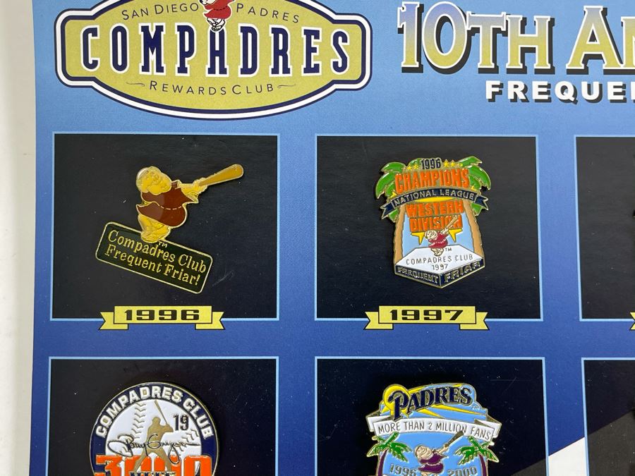 Collection Of San Diego Padres Pins [Photo 5]