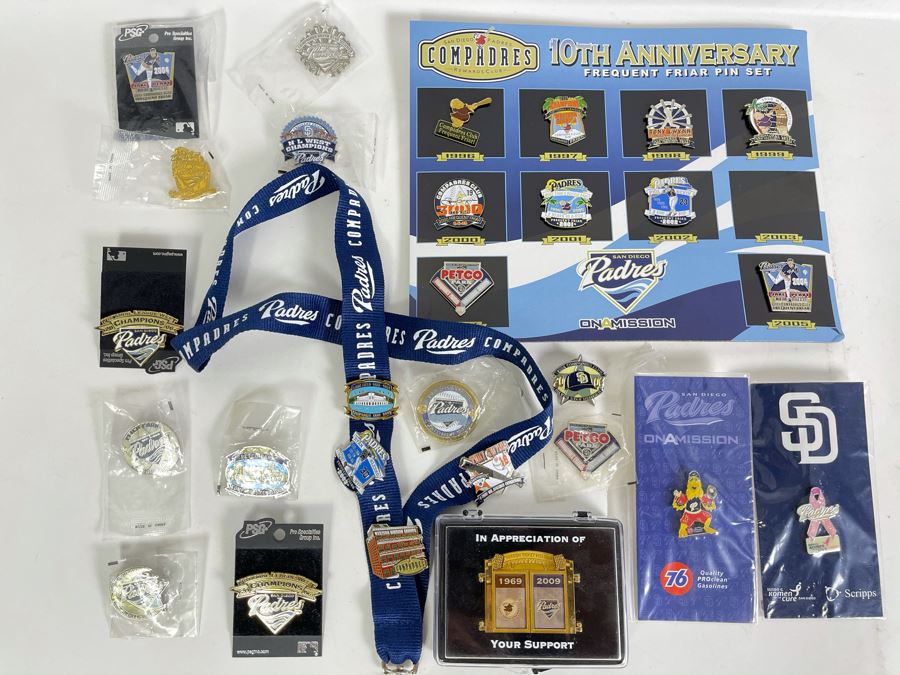 Collection Of San Diego Padres Pins [Photo 3]