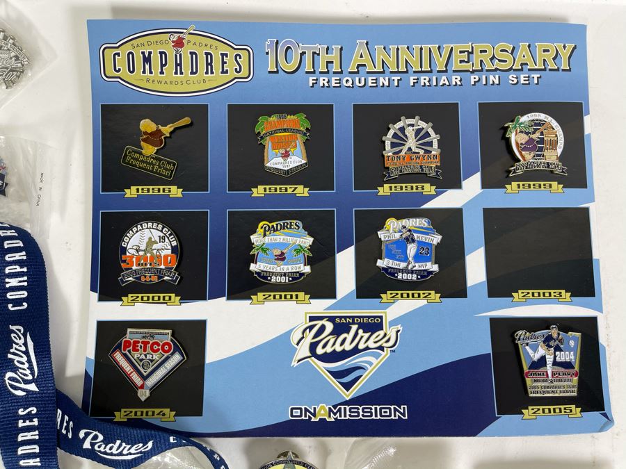 Collection Of San Diego Padres Pins [Photo 4]