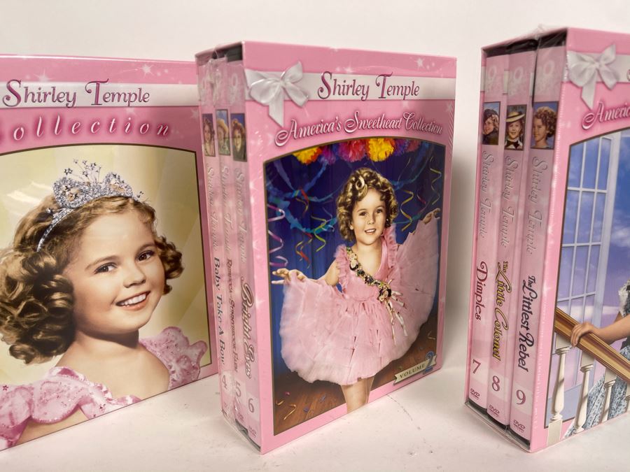 Collection Of Sealed Shirley Temple DVD Box Sets [Photo 4]