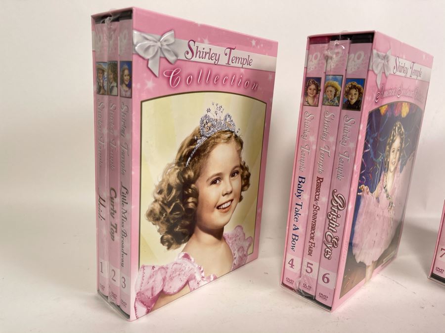 Collection Of Sealed Shirley Temple DVD Box Sets [Photo 3]