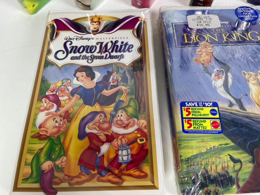 Collection Of Vintage Walt Disney Movies VHS Tapes Some Sealed [Photo 5]