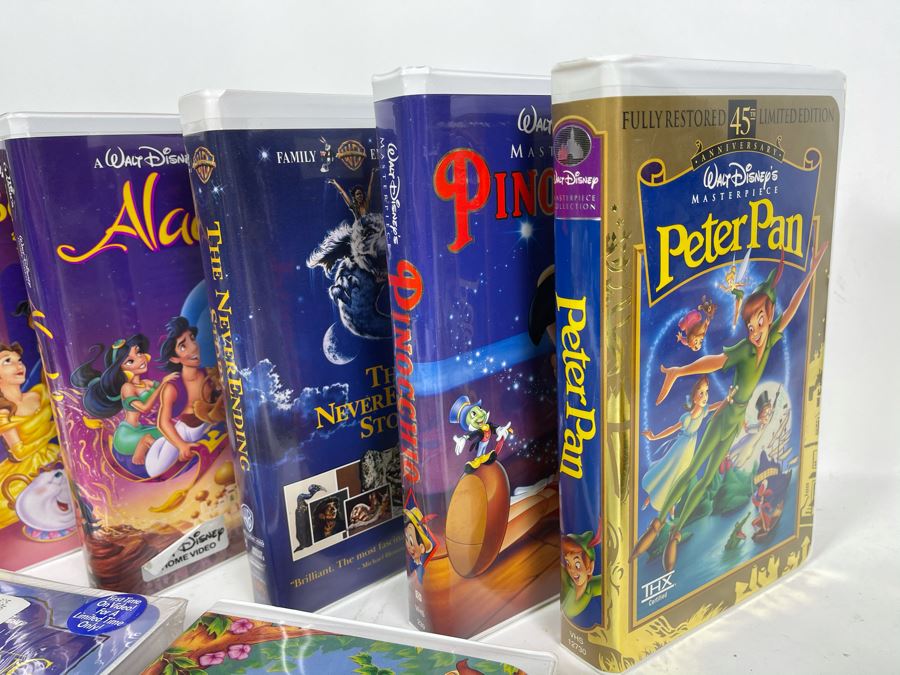 Collection Of Vintage Walt Disney Movies VHS Tapes Some Sealed [Photo 7]