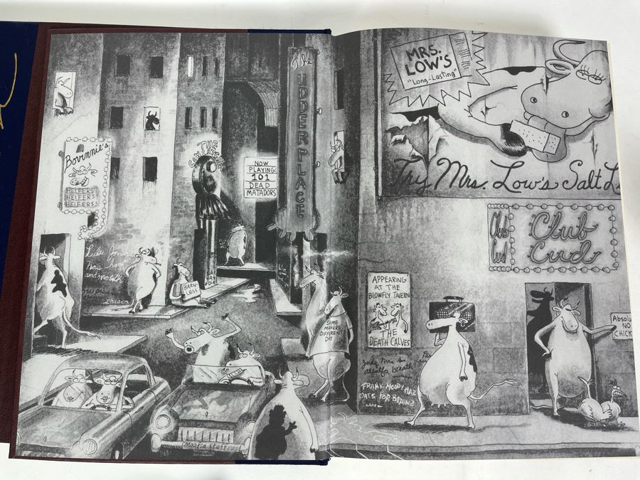 The Complete Far Side Deluxe Two-Volume Set By Gary Larson 10 X 14 Retails $135 [Photo 7]