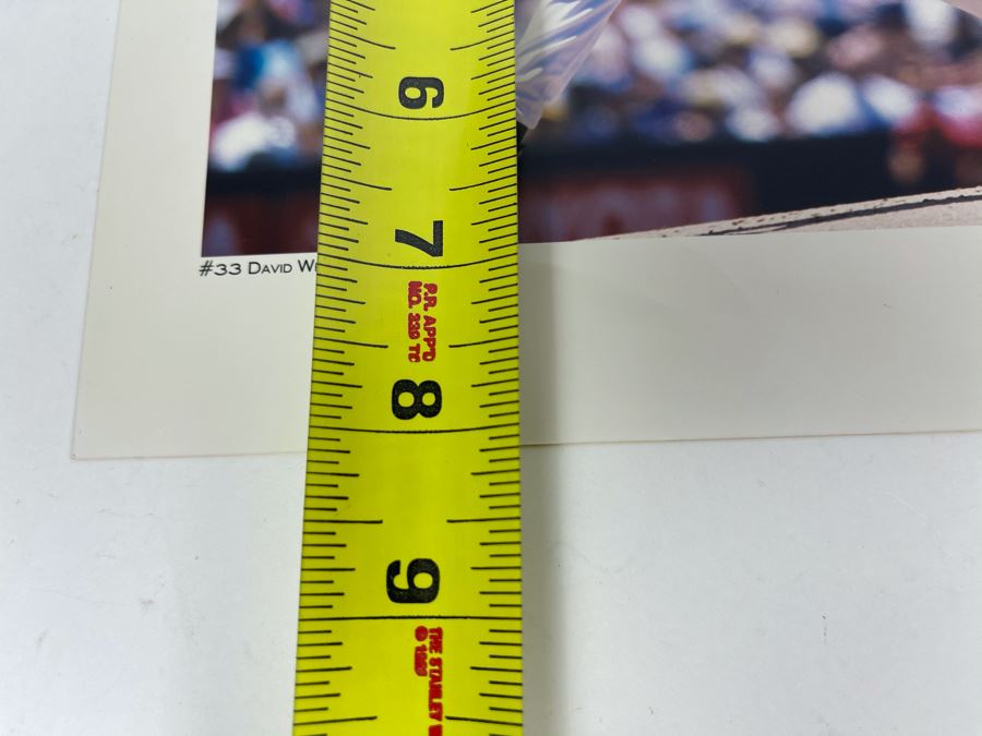 Signed Photograph Of David Wells #33 San Diego Padres Pitcher Autograph 10 X 8 [Photo 5]