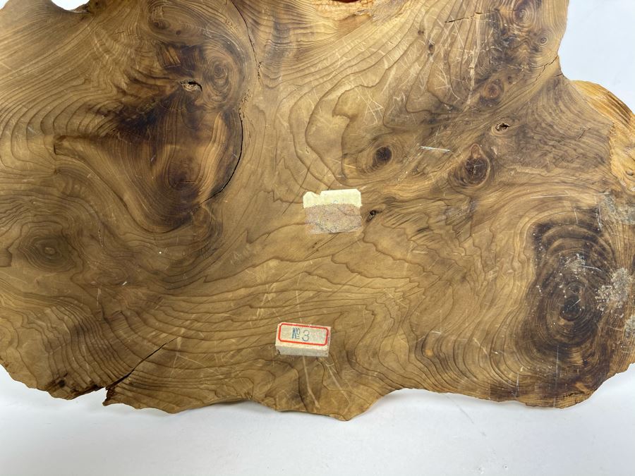 Signed Asian Carved Wooden Horse With Wooden Base 12W X 11H [Photo 13]