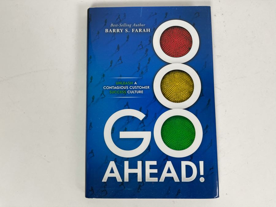JUST ADDED - Signed Book: Go Ahead! By Barry S. Farah [Photo 2]