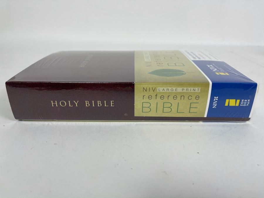 JUST ADDED - New Sealed Holy Bible - NIV New International Version Large Print Reference Bible [Photo 3]
