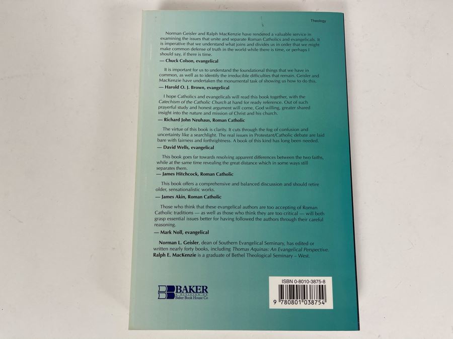 JUST ADDED - Signed Book: Roman Catholics And Evangelicans Signed By Ralph E. MacKenzie [Photo 6]