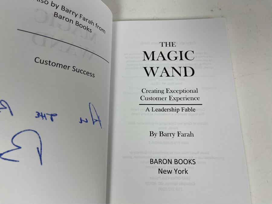 JUST ADDED - The Magic Wand By Barry Farah [Photo 4]