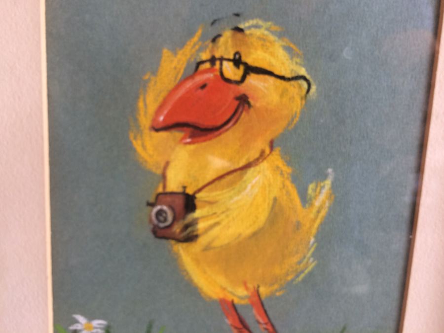 Early 1964 San Diego Artist Suzy Spafford Original Cartoonist Chicken Drawing [Photo 5]