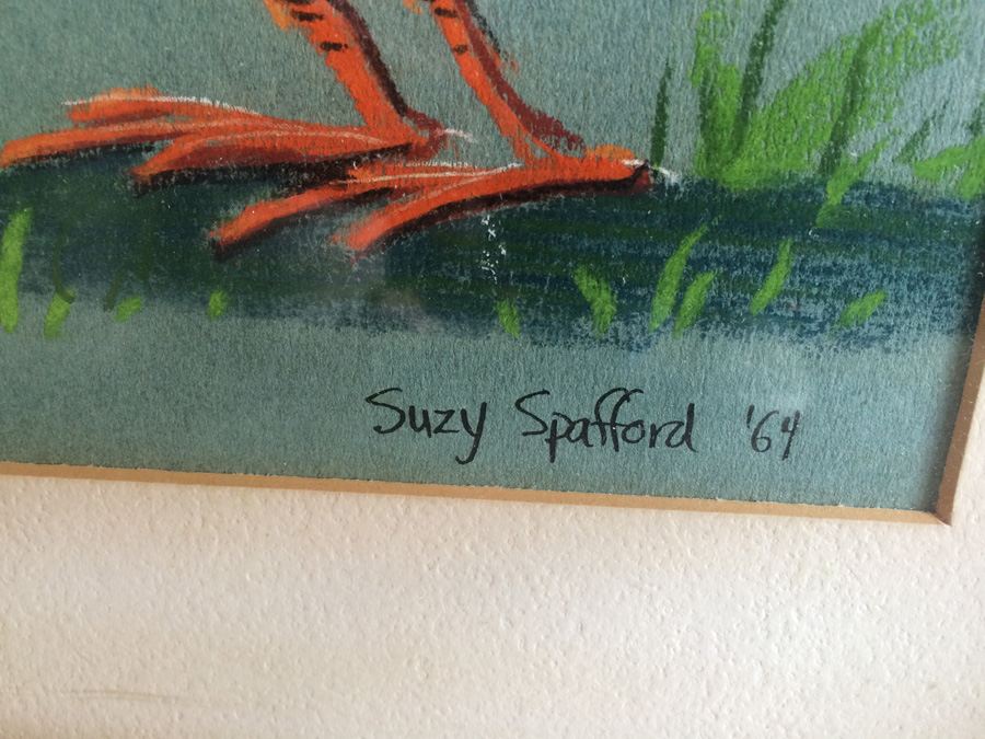 Early 1964 San Diego Artist Suzy Spafford Original Cartoonist Chicken Drawing [Photo 2]