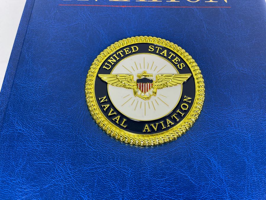 JUST ADDED - Large Coffee Table Book: U.S. Naval Aviation By Naval Aviation Museum Foundation 9.5W X 13.5H [Photo 3]