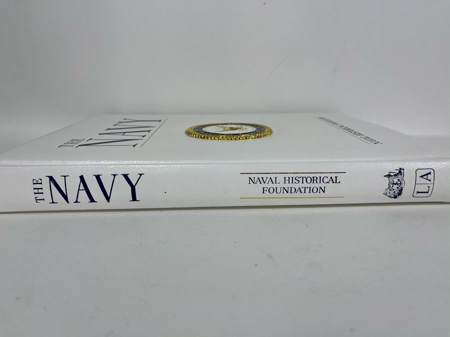 JUST ADDED - Large Coffee Table Book: The NAVY By Naval Historical Foundation 10.5W X 14.5H [Photo 7]