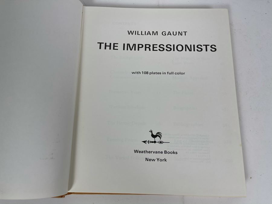 JUST ADDED - Coffee Table Book: The Impressionists By William Gaunt [Photo 4]
