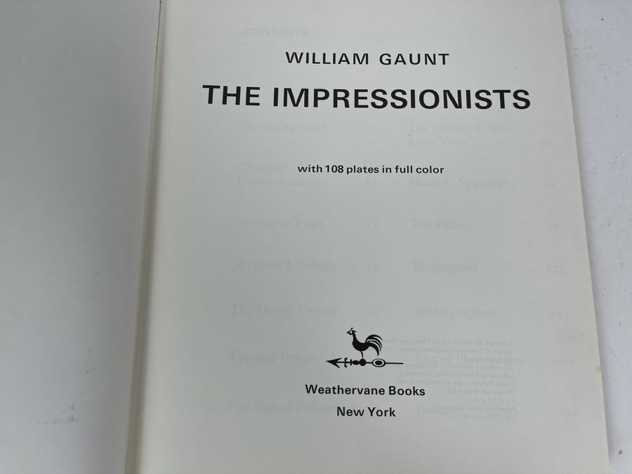 JUST ADDED - Coffee Table Book: The Impressionists By William Gaunt [Photo 3]