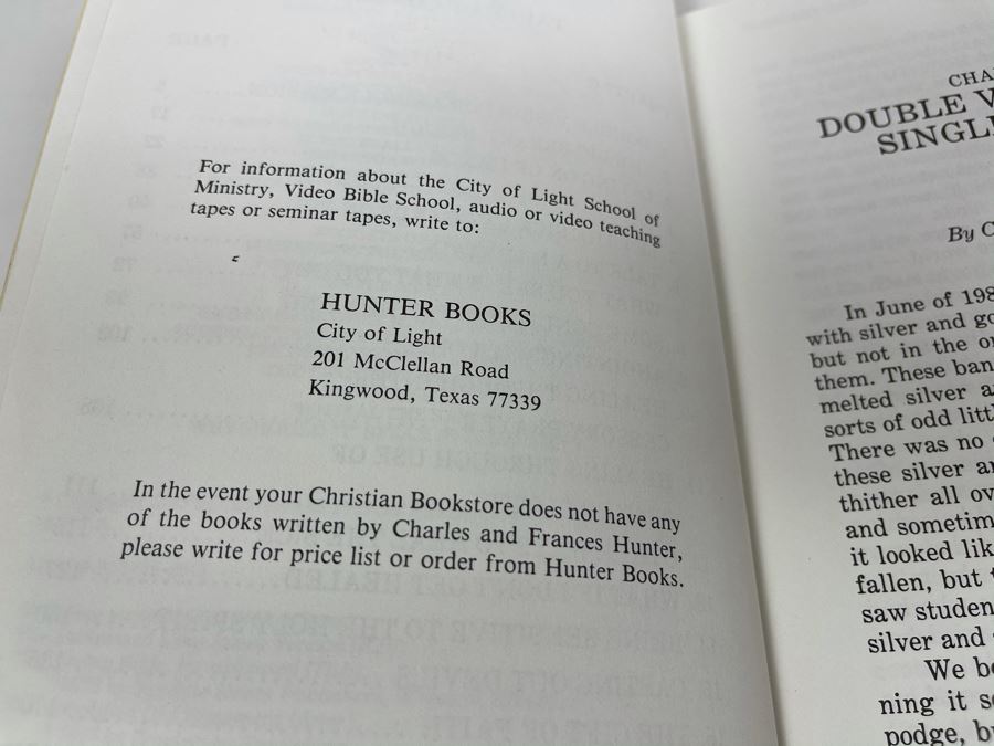 JUST ADDED - Signed Book To Heal The Sick By Charles And Frances Hunter [Photo 5]