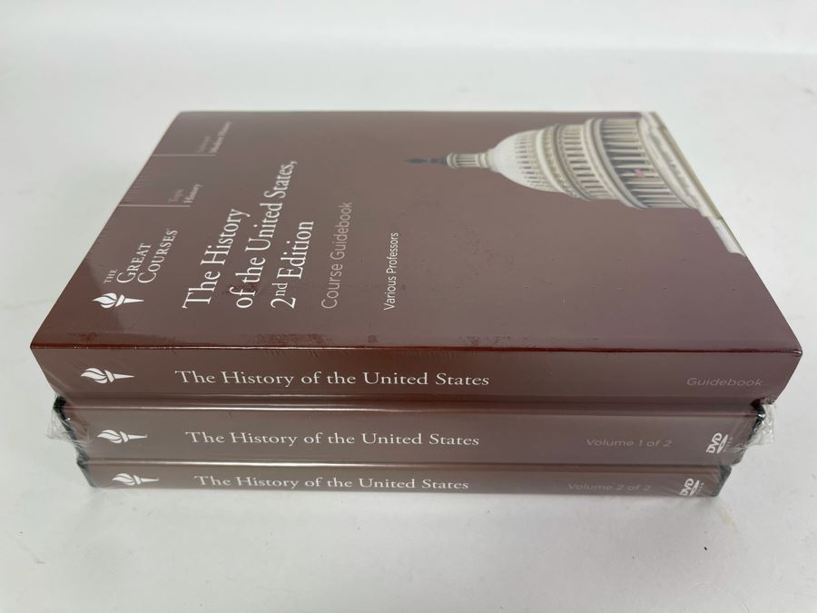 JUST ADDED - New Sealed The Great Courses: The History Of THe United States 2nd Edition Course Guidebook And DVDs [Photo 3]