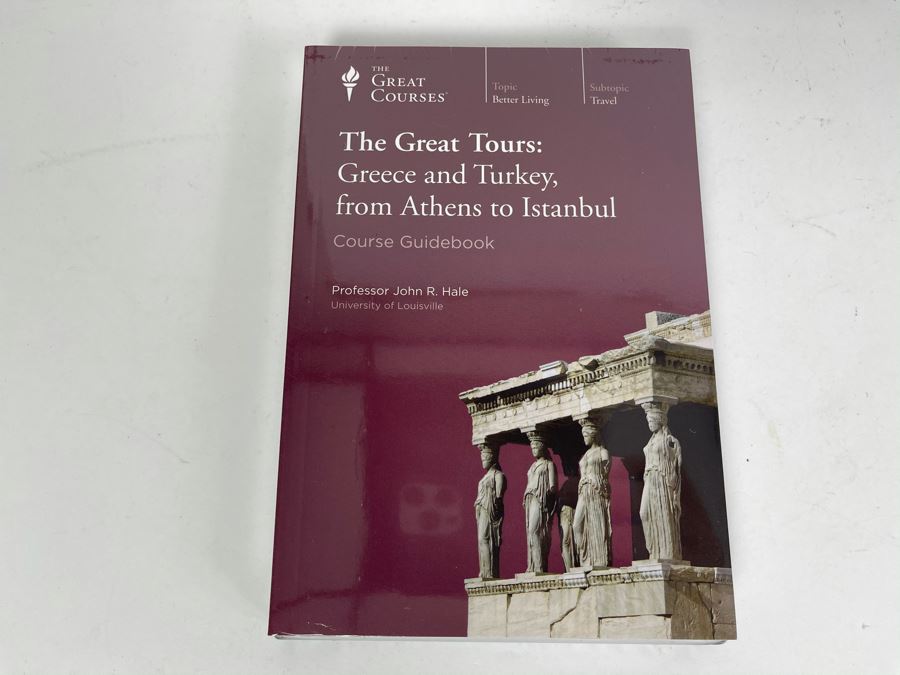 JUST ADDED - New Sealed The Great Courses: The Great Tours: Greece And Turkey, From Athens To Istanbul Course Guidebook And DVD [Photo 2]