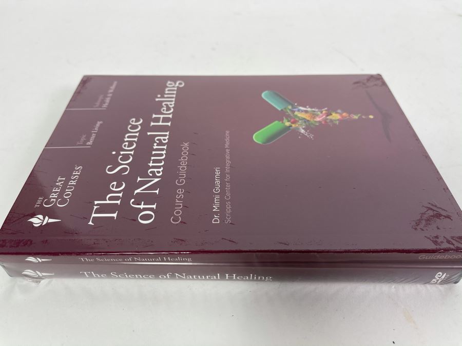 JUST ADDED - New Sealed The Great Courses: The Science Of Natural Healing Course Guidebook And DVD [Photo 1]
