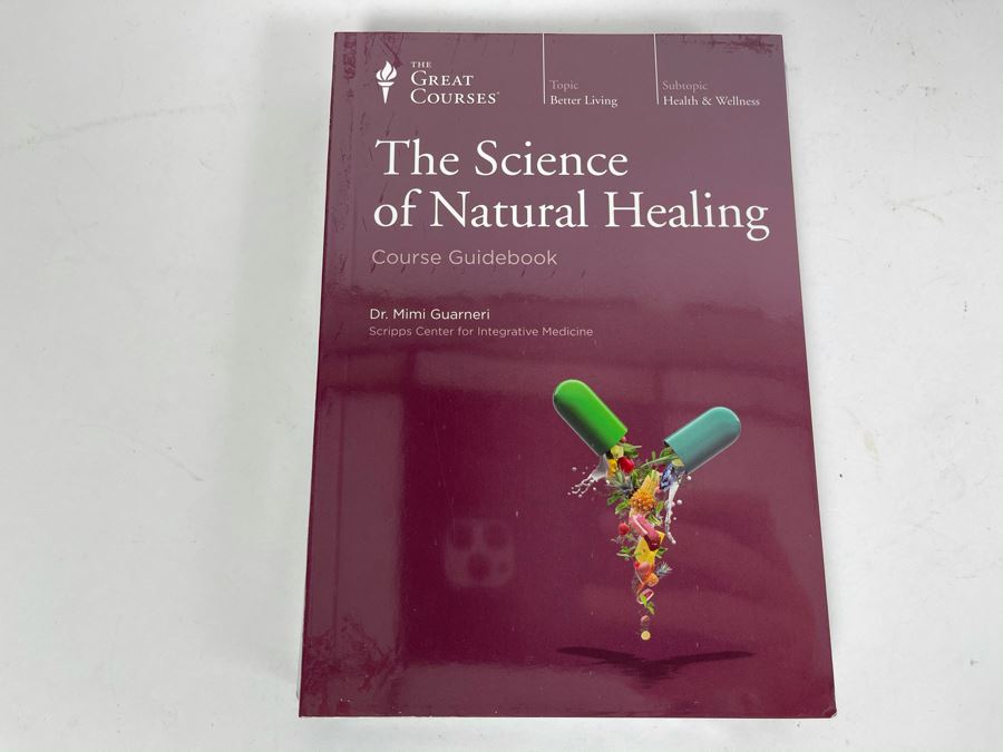 JUST ADDED - New Sealed The Great Courses: The Science Of Natural Healing Course Guidebook And DVD [Photo 2]