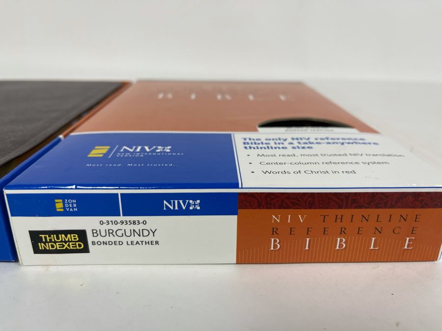JUST ADDED - New Boxed Version Of New International Version Thinline Reference Bible [Photo 2]
