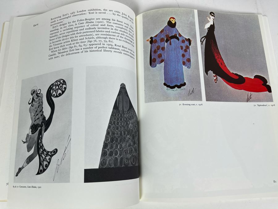 JUST ADDED - Book Of Artist Erte By Charles Spencer [Photo 5]