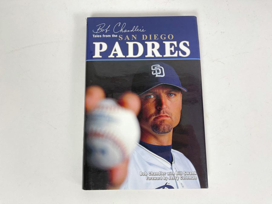 Signed Book Bob Chandler's Tales From The San Diego Padres [Photo 3]