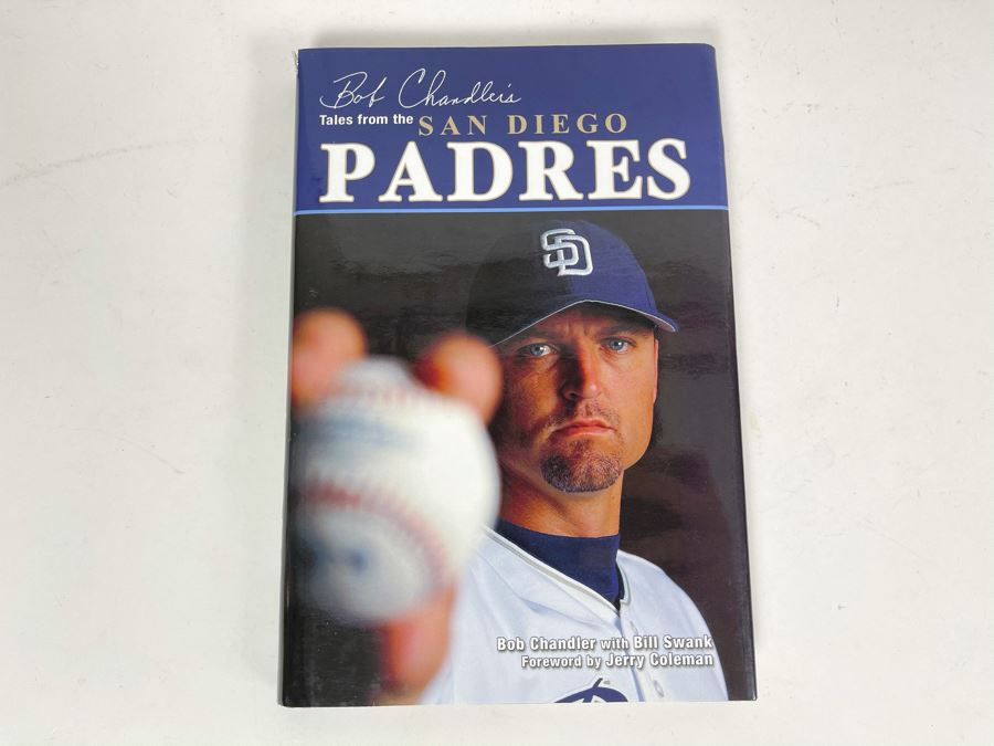 Signed Book Bob Chandler's Tales From The San Diego Padres [Photo 2]