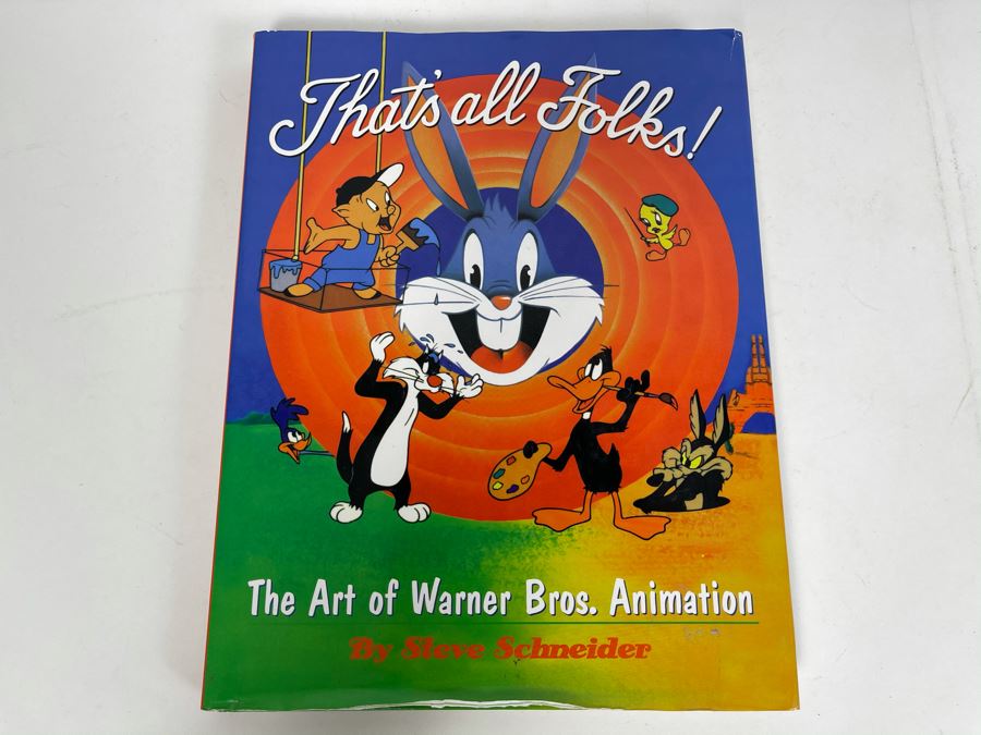 The Art Of Warner Bros. Animation Coffee Table Book By Steve Schneider [Photo 1]