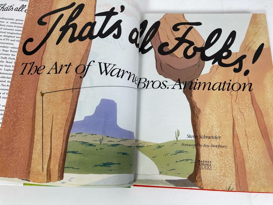 The Art Of Warner Bros. Animation Coffee Table Book By Steve Schneider [Photo 3]