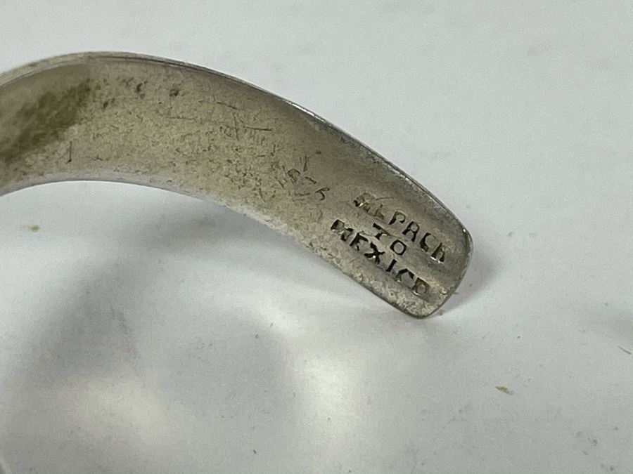 Sterling Silver Cuff Bracelet 11.6g [Photo 6]