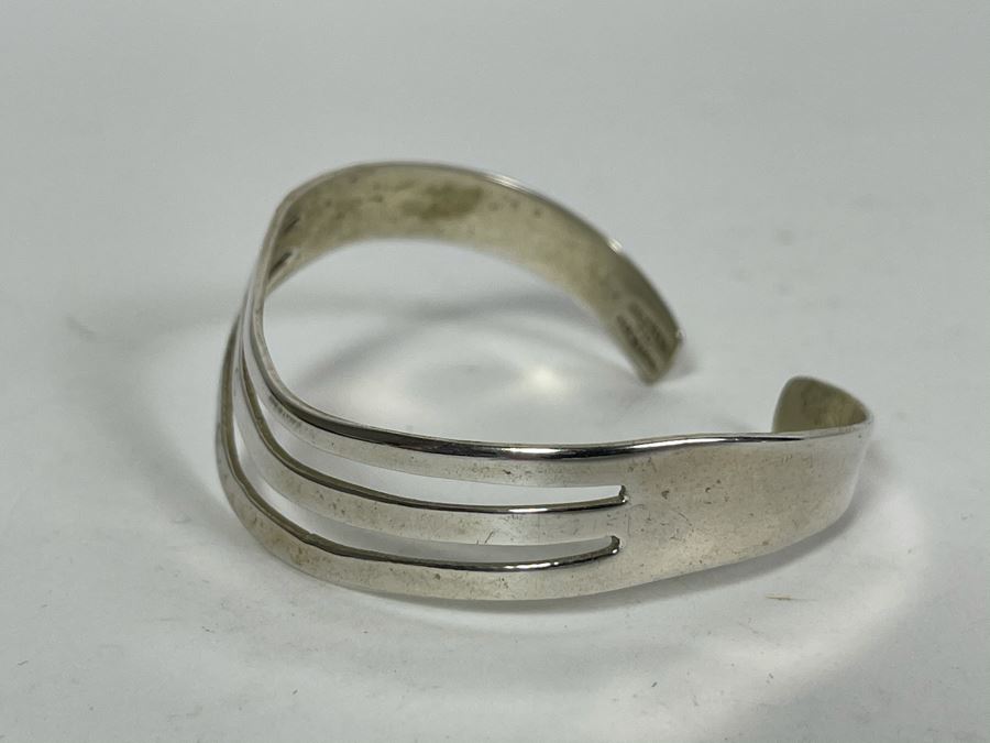 Sterling Silver Cuff Bracelet 11.6g [Photo 3]