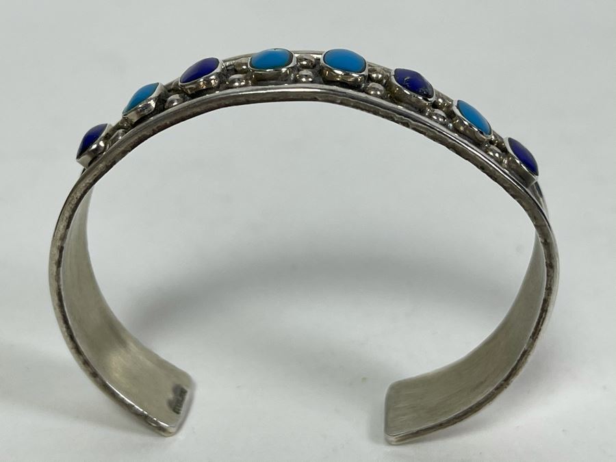 Sterling Silver Cuff Bracelet 21.4g [Photo 5]