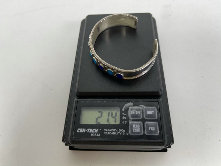 Sterling Silver Cuff Bracelet 21.4g [Photo 7]