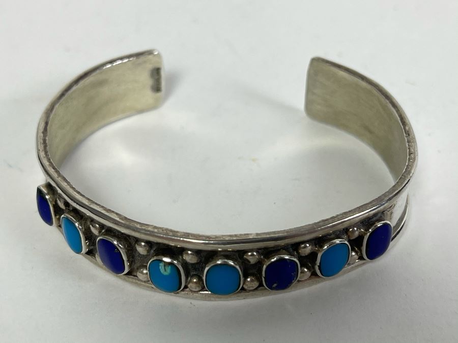 Sterling Silver Cuff Bracelet 21.4g [Photo 3]