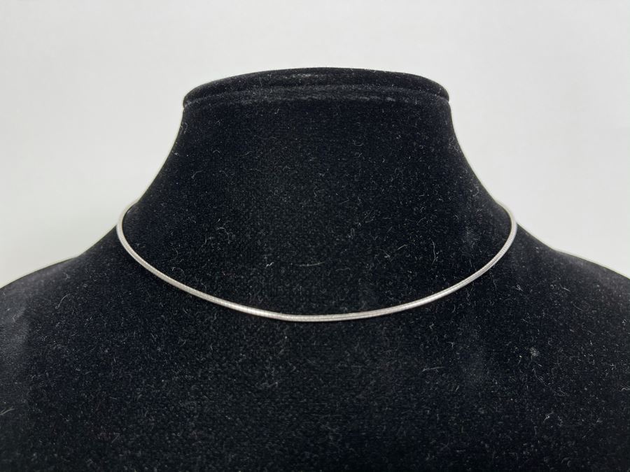 Sterling Silver 15' Necklace 7.2g [Photo 1]