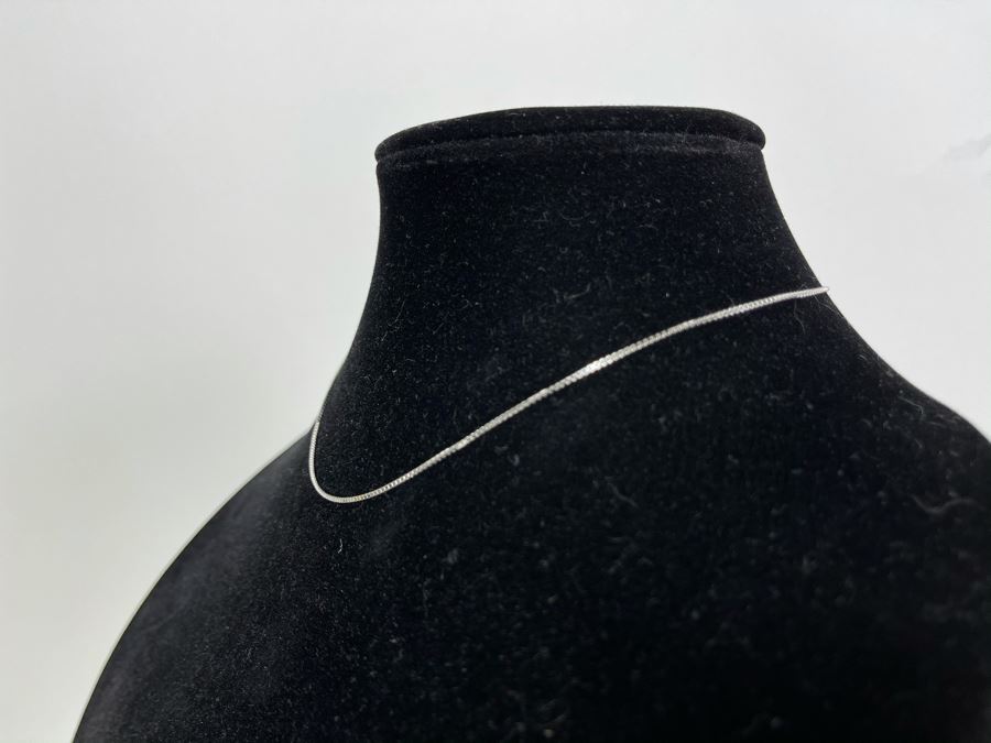 18K Gold 16' Necklace 3.6g [Photo 5]