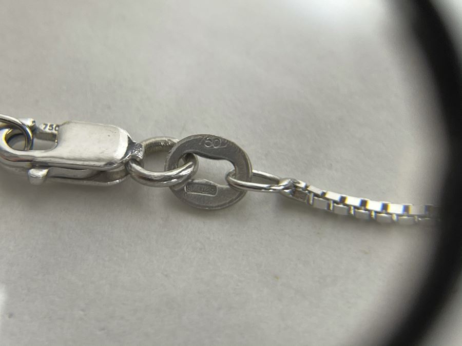 18K Gold 16' Necklace 3.6g [Photo 7]