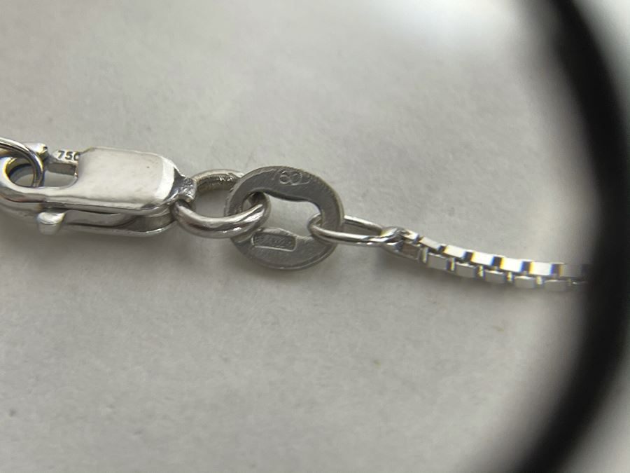 18K Gold 16' Necklace 3.6g [Photo 6]