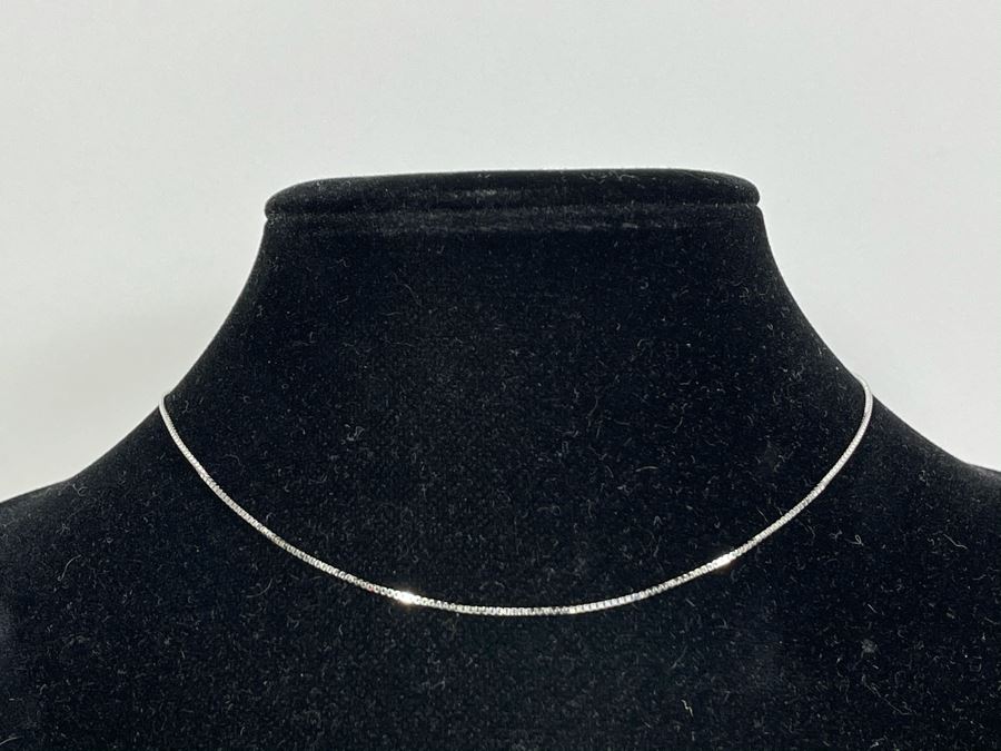 18K Gold 16' Necklace 3.6g [Photo 3]