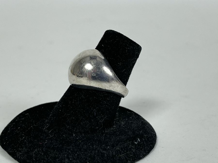 Sterling Silver Modern Ring 4.2g [Photo 2]