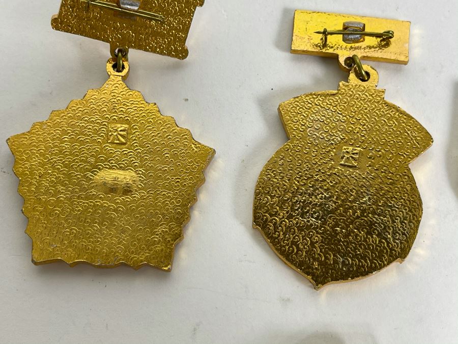 Collection Of Vintage Soviet Union USSR Pins And Military Medals [Photo 10]