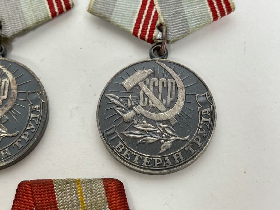 Collection Of Vintage Soviet Union USSR Military Medals [Photo 6]