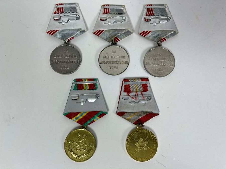 Collection Of Vintage Soviet Union USSR Military Medals [Photo 10]